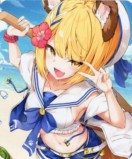 【グランブルーファンタジー】布マウスパッド ヴァジラ(俵太) C101/よねや