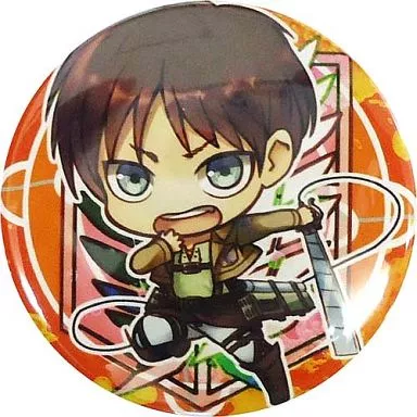 【進撃の巨人】缶バッジ エレン・イェーガー(生煮え) FALL OF WALL2/生煮え蜜柑