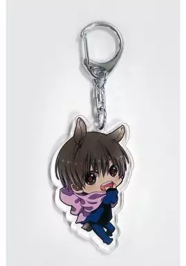 【黒子のバスケ】黒バスけも耳マフラーキーホルダー 桜井良(じる) C85/アイロニ