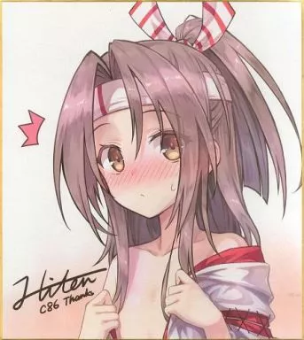 【艦隊これくしょん~艦これ~】複製色紙 瑞鳳(Hiten) C86/HitenKei