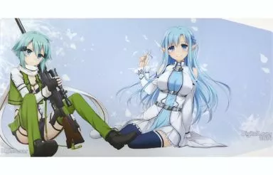 【ソードアート・オンライン】ブックカバー シノン＆アスナ(なかじまゆか) C86/Digital Lover