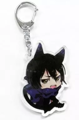 【黒子のバスケ】黒バスけも耳マフラーキーホルダー 花宮真(じる) /アイロニ