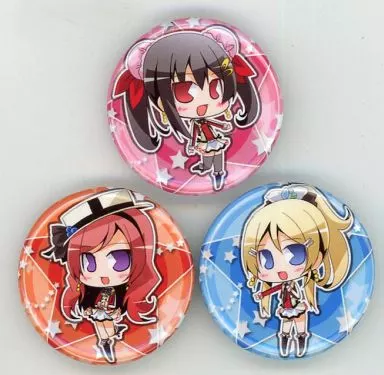 【ラブライブ!】ミニ缶バッジ3種セット BiBi それは僕たちの奇跡Ver. /ぷにっとガチャ