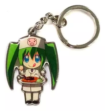 【めろんちゃん】ご当地めろんちゃんキーホルダー第2弾 名古屋限定 味噌カツめろん(風上旬) ポイント交換景品/メロンブックス