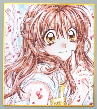 神風怪盗ジャンヌ　種村有菜　日下部まろん　色紙 神風怪盗ジャンヌ 種村有菜 目黒帝国 日下部まろん 特典限定 色紙 直筆