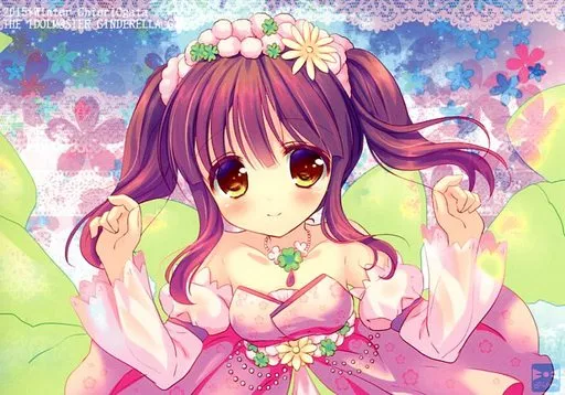【アイドルマスター】ICカードシール 緒方智絵里(青野りぼん) C89/＠ism