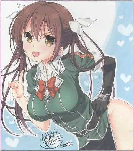 【艦隊これくしょん~艦これ~】複製色紙 利根(ななせめるち) C87/生クリームびより
