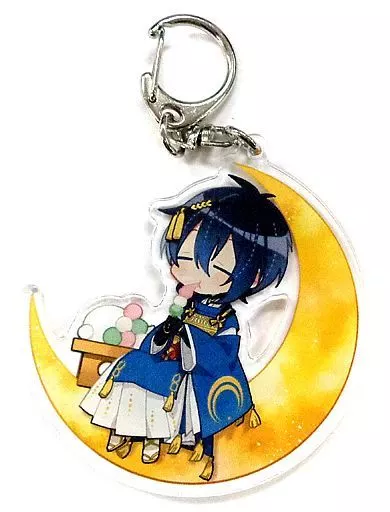 【刀剣乱舞】お月見リバーシブルアクリルキーホルダー 三日月宗近(片瀬若) /幸漫