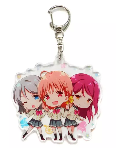 【ラブライブ!】Aqours学年別アクリルキーホルダー 二年生組(小原トメ太＆さくら小春) C90/QP：flapper