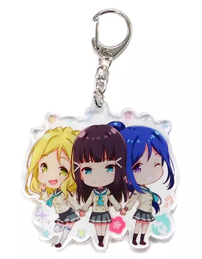 【ラブライブ!】Aqours学年別アクリルキーホルダー 三年生組(小原トメ太&さくら小春) C90/QP:flapper