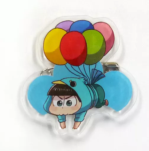 【おそ松さん】アクリルバッジ カラ松(松ちゃ) 家宝は寝て松 6/まっちゃこすけ