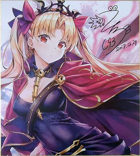 【Fate シリーズ】複製色紙 エレシュキガル(こたつ-小龍-) C93/KOTATSU ROOM