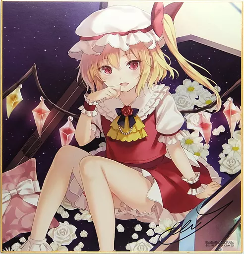 【東方Project】複製色紙 フランドール・スカーレット(フカヒレ) /comプランニング