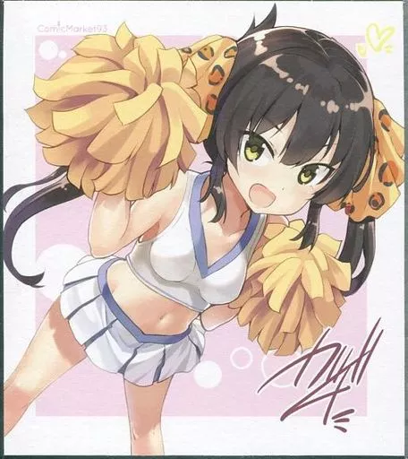 【アイドルマスター】会場限定ミニ色紙 的場梨沙(カヅチ) C93/Sweet Avenue