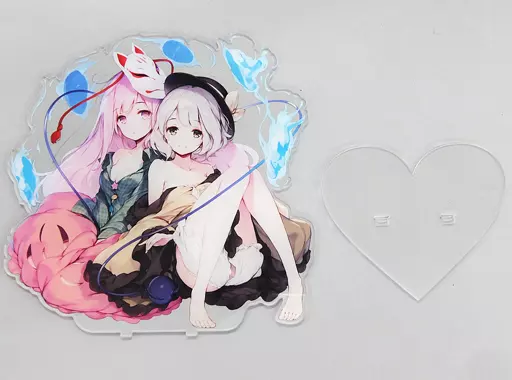 【東方Project】アクリルフィギュア 秦こころ＆古明地こいし(ke‐ta) C95/劇毒少女