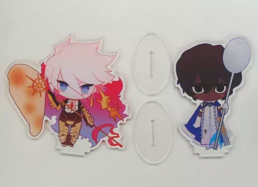 アクリルスタンド　Fate　fgo　カルナ　アルジュナ　　　きはどりリュー Fate EXTELLA LINK アルジュナ カルナ アクリルスタンド - メルカリ