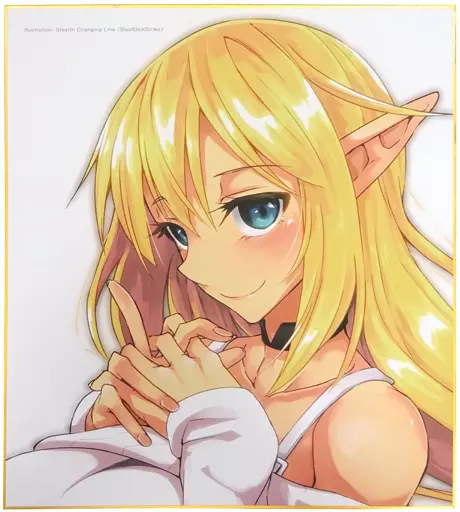 【オリジナル】複製色紙(ステルス改行) C94新刊購入特典/SlapStickStrike&メロンブックス