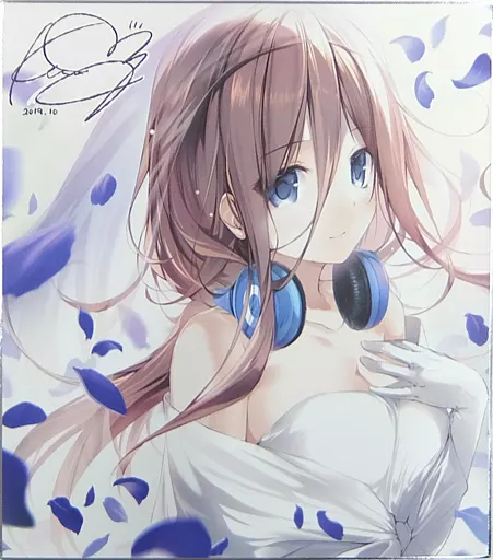 【五等分の花嫁】複製色紙 中野三玖(karory) COMIC1☆16/KAROMIX