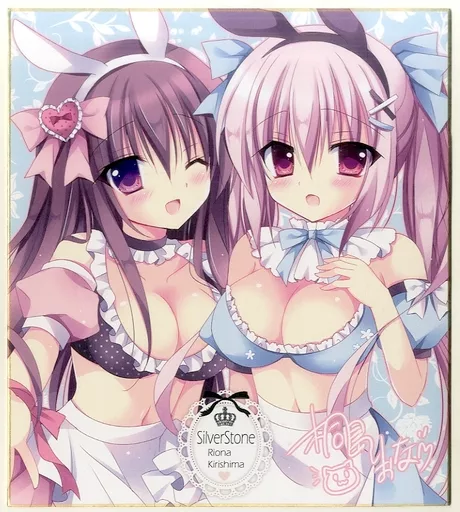桐島りおな 色紙 駿河屋 -<中古>【オリジナル】複製色紙(桐島りおな