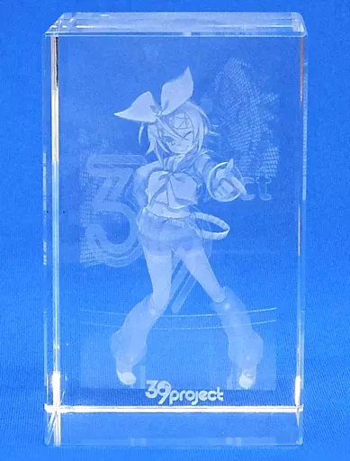 駿河屋 -<中古>【ボーカロイド】3Dクリスタル 鏡音リン(NEGI