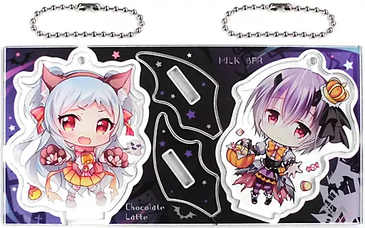 【プリンセスコネクト】アクリルフィギュア ミヤコ&シノブ(一葉モカ&シロガネヒナ) サンシャインクリエイション2019 Autumn/ショコラテ&MILK BAR