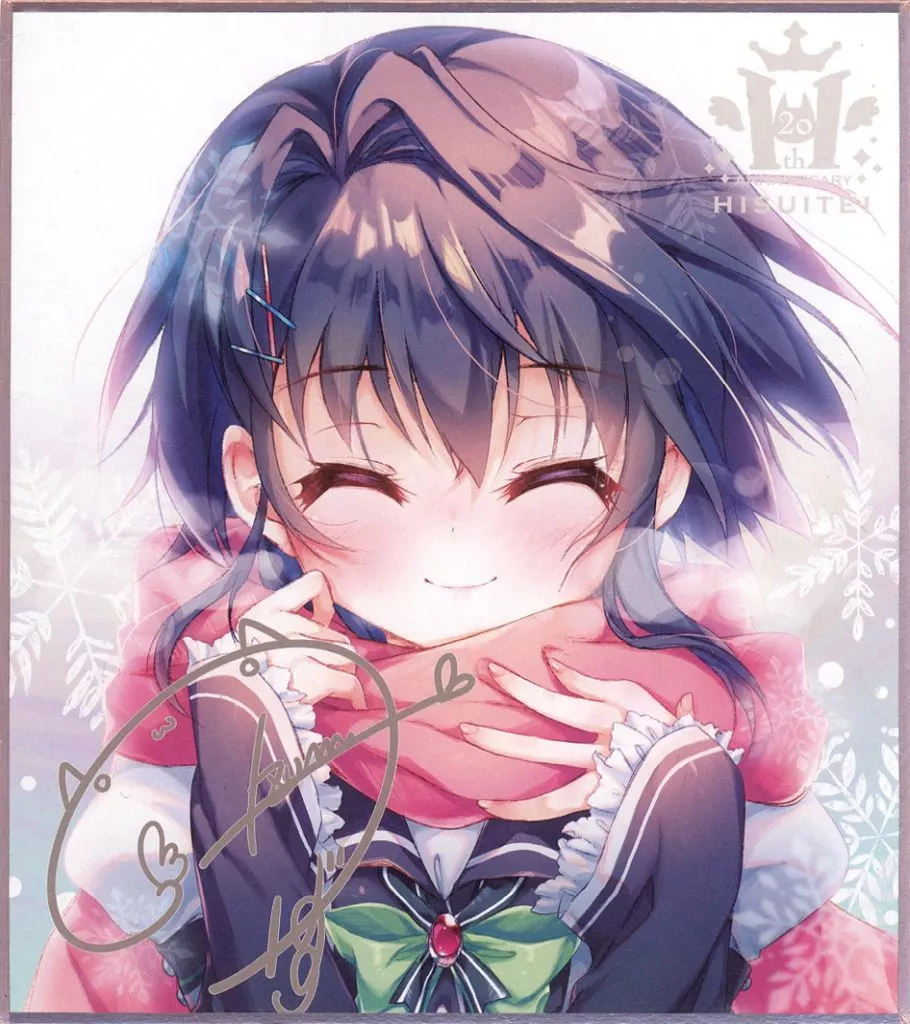 【9-nine-シリーズ】ミニ複製色紙 シークレット版 結城希亜(和泉つばす) アキバPOP祭2020 in Winter/翡翠亭
