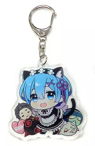 【Re：ゼロから始める異世界生活】アクリルキーホルダー レム(やすゆき＆がおう＆あやみ) C95/紙切ればさみ＆まかろん大帝＆ハチゴ
