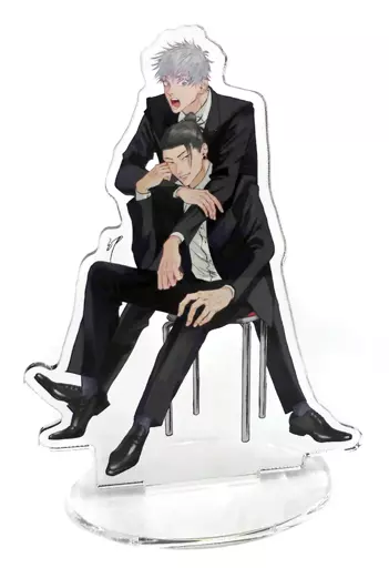 【呪術廻戦】アクリルスタンドフィギュア 五条悟＆夏油傑(汗) 2021.4/新陳代謝