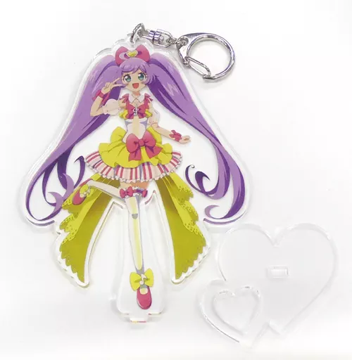 k*y様 希少 プリパラ 真中らぁら アクリルキースタンド 真中らぁら アイドルタイムプリパラ スタンド付きアクリルキーチェーン