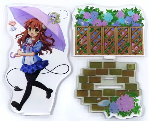 【まちカドまぞく】アクリルスタンド シャミ子とあじさい 吉田優子(高野うい) /虚弱畑