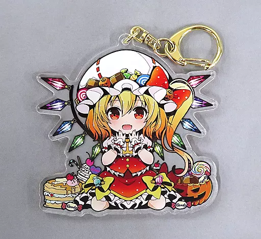【東方Project】アクリルキーホルダー フランドール・スカーレット(夕華ののこ) /コロコロうどん
