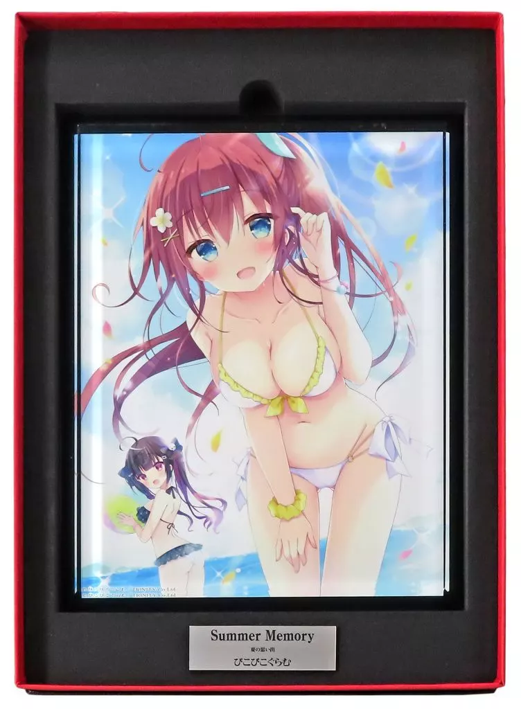 【オリジナル】スーパーアクリルアートオブジェ Summer Memory(ぴこぴこぐらむ) C100/Fine-Art’s Design TRINITY