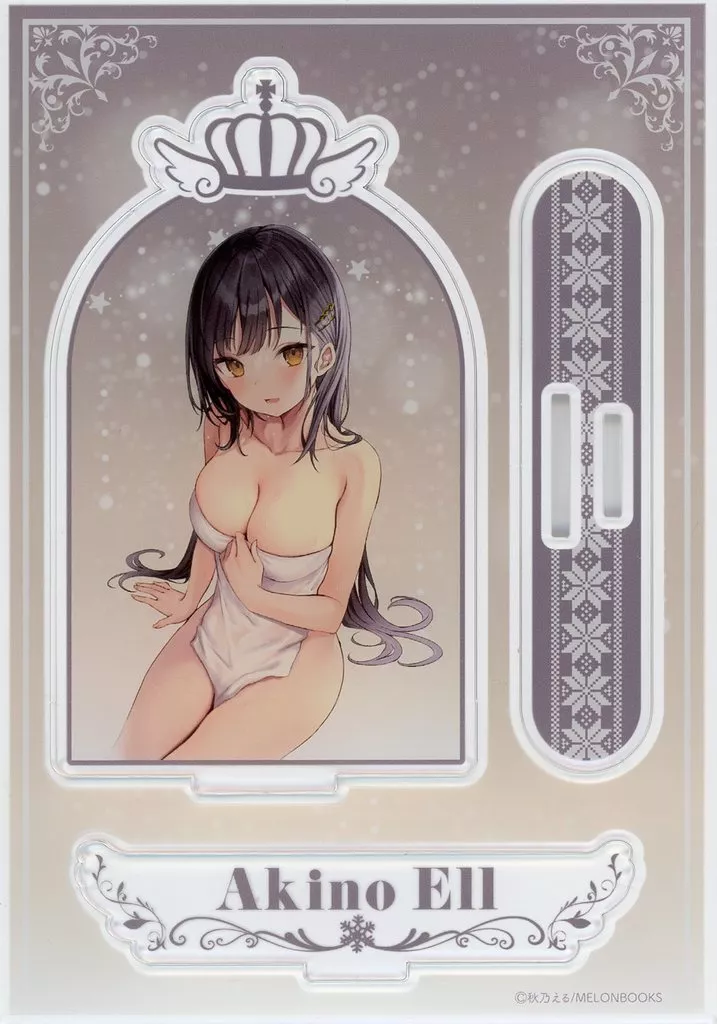 【オリジナル】B6ミニアクリルフィギュア(秋乃える) コミケ101グッズ/メロンブックス