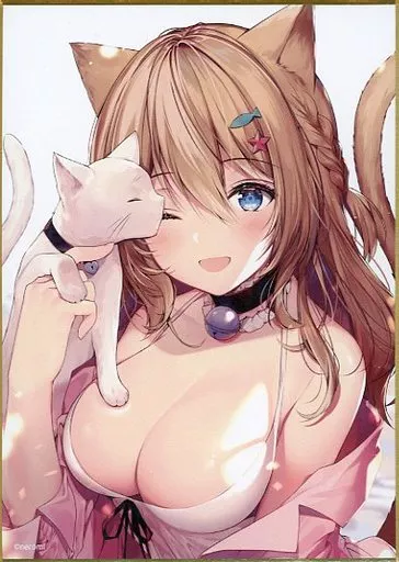 【オリジナル】ミニ色紙 B 絵柄D(necomi) necomi展/necomicle&とらのあな