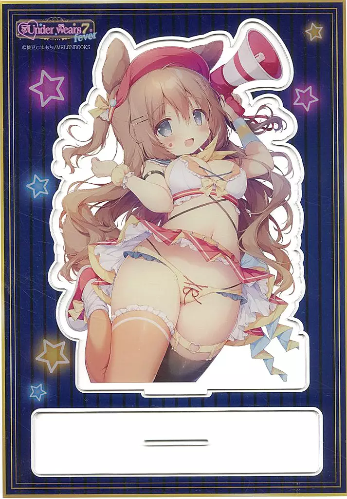 【オリジナル】A4アクリルフィギュア Under wears7(桃豆こまもち) 2023.7/メロンブックス