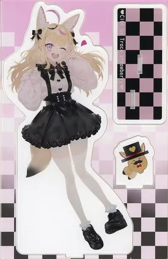 【バーチャルYoutuber】アクリルスタンド 尾丸ポルカ(こうましろ) C101/Traco Strawberry