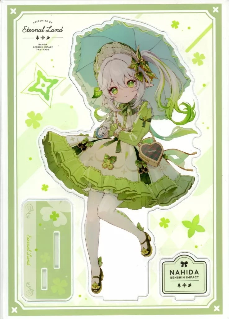 【原神-GENSHIN-】ビッグアクリルスタンド ナヒーダ(6U☆) C103/ETERNAL LAND（枠欠品）