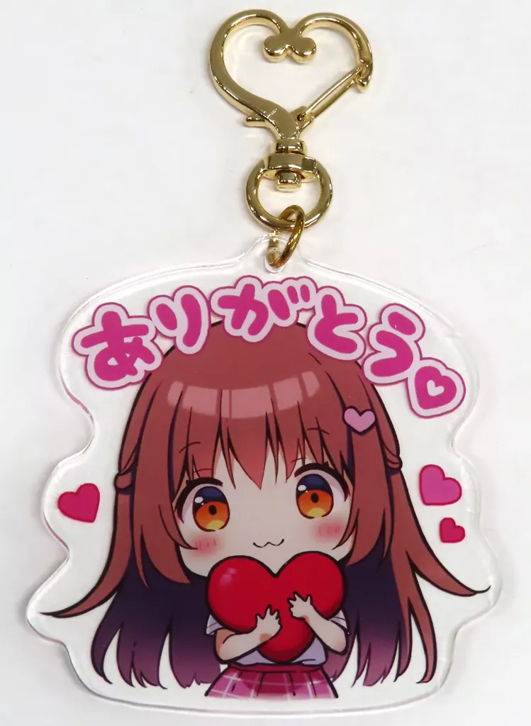 【オリジナル】トレーディングアクリルキーホルダー ありがとう(ぱん) C103/ぱんのみみ