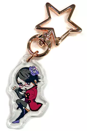 【ナルト】サスサクサーカス仕様アクリルキーホルダー チャイナ服着用 うちはサラダ(霧華みを) C103/mistworld.