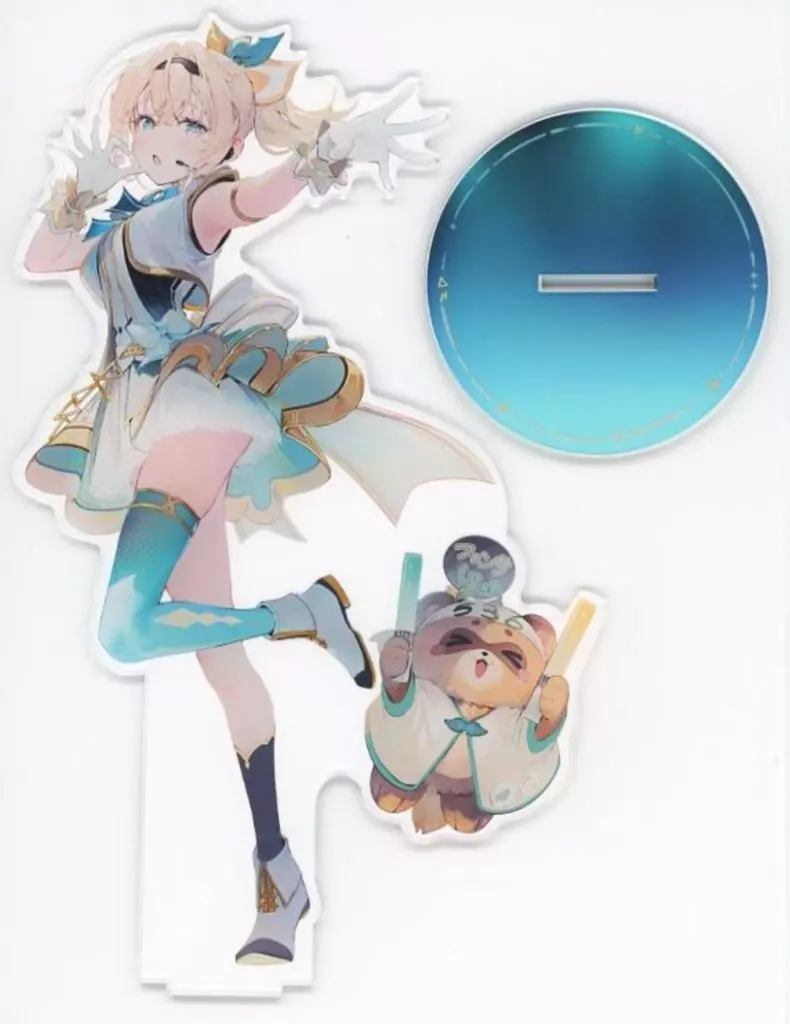 うみぼうず C103 きんにくぽよぽよ アクリルスタンド 風真いろは サイン付き うみぼうず C103 きんにくぽよぽよ アクリルスタンド 風真いろは