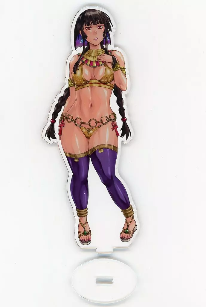 【パトラと鉄十字】アクリルフィギュア 絵柄A クレオパトラ(真鍋譲治) コミティア148/スタジオかつ丼