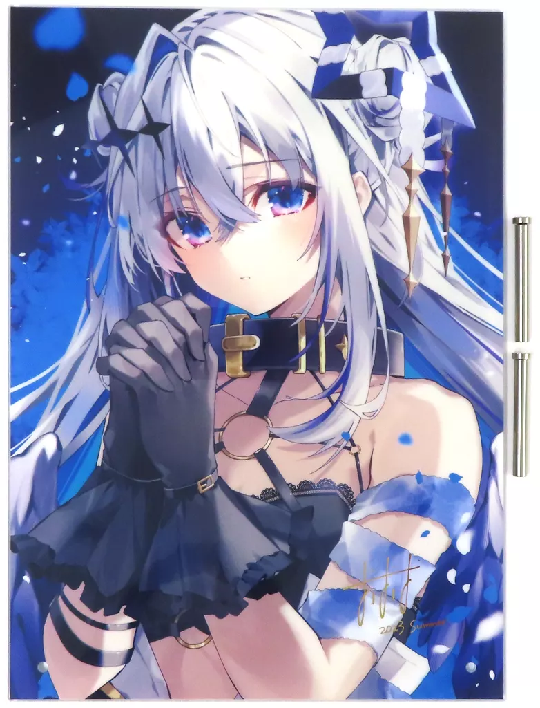 【バーチャルYouTuber】箔押しサイン入りA4アクリルパネル 天音かなた(おしおしお) 2023Summer/OSHIOSHIO