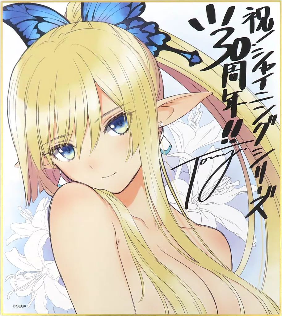 【シャイニング・レゾナンス】複製色紙 キリカ(Tony) 抱き枕カバーセット特典/T2 ART WORKS