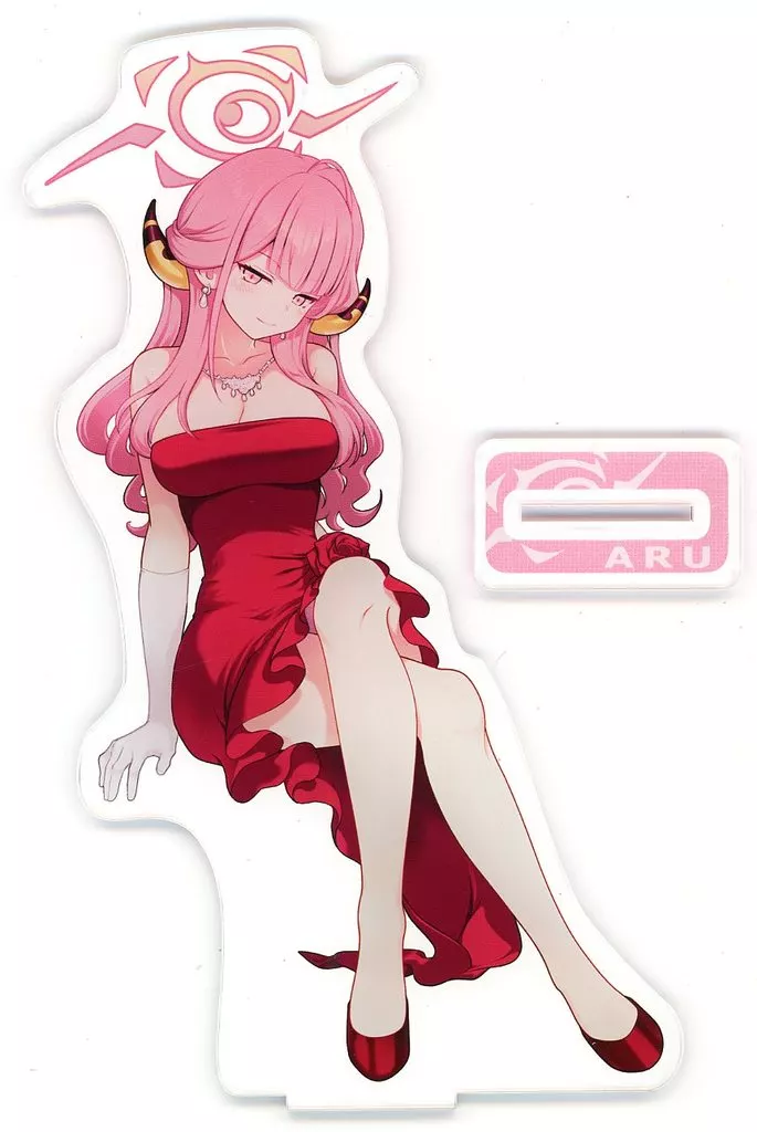 【ブルーアーカイブ】アクリルスタンド ドレスver 陸八魔アル(URAN) COMIC1☆25/URANーFACTORY