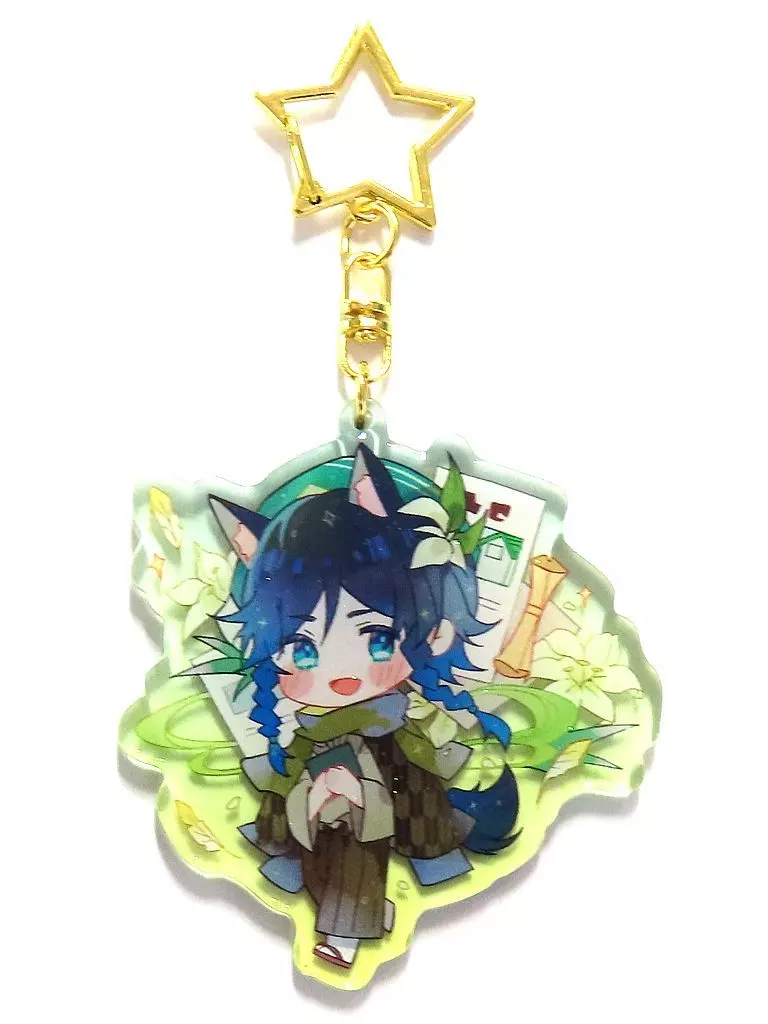 【原神-GENSHIN-】アクリルキーホルダー きものver ウェンティ(水羽) TOKYO FES Feb 2024/OTAKUHANE