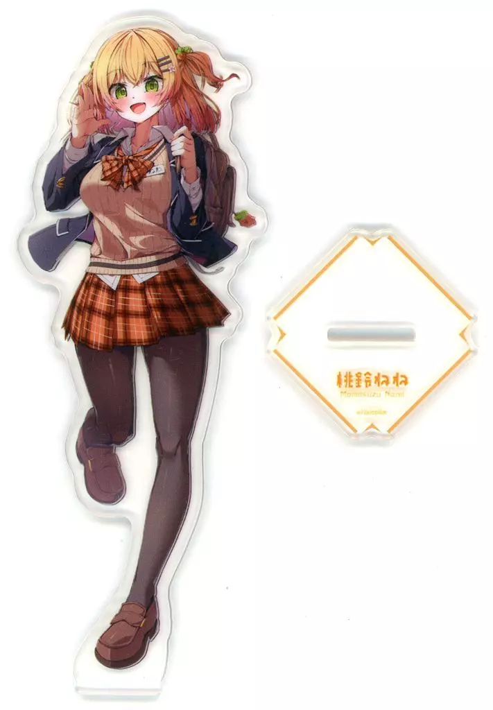 【バーチャルYoutuber】アクリルスタンド ユニフォームver 桃鈴ねね(DOKA) C101/TOHOORIN