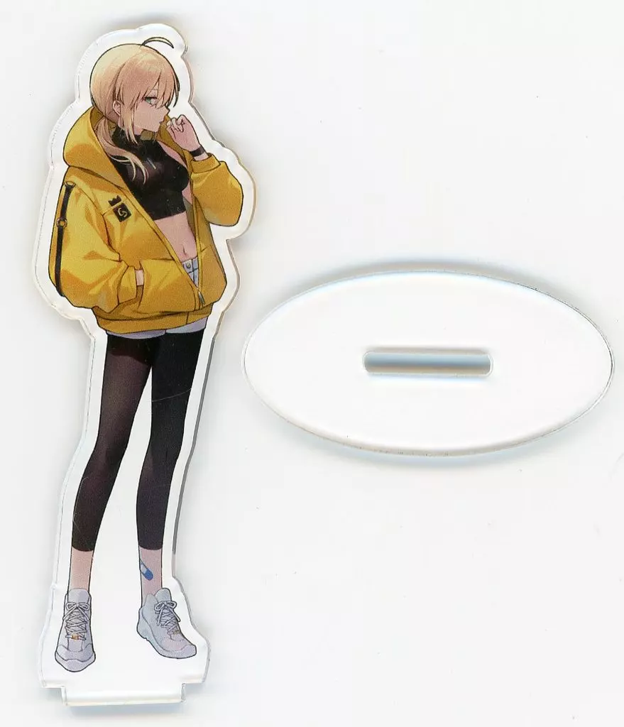 【Fate シリーズ】アクリルフィギュア 私服ver アルトリア・ペンドラゴン(びび) C104/びびっどぼっくす