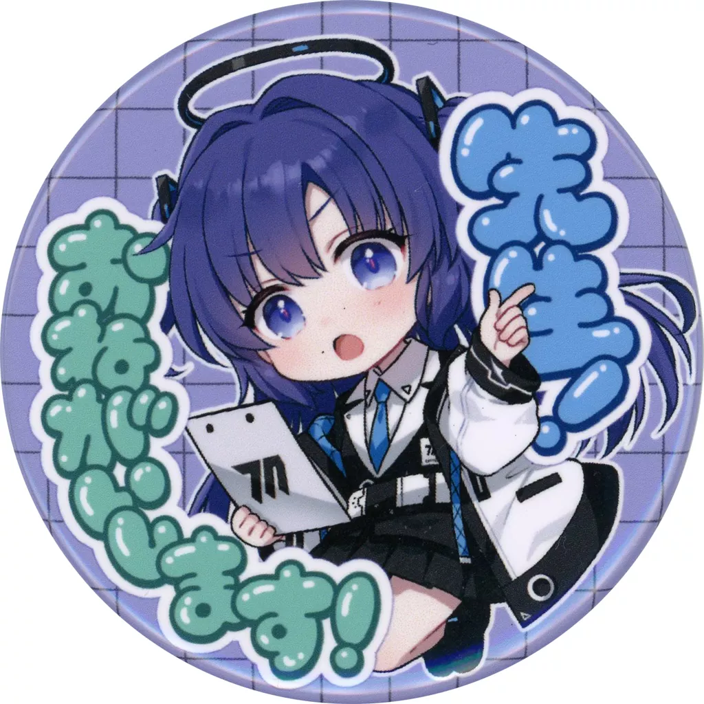 【ブルーアーカイブ】缶バッジマグネット 早瀬ユウカ(有葉) C104/有葉と愉快な仲間たち