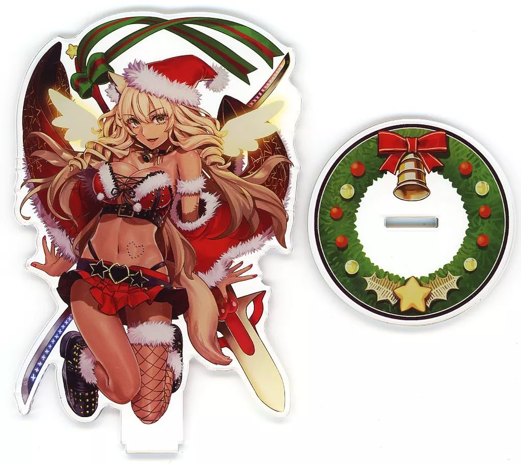 【Fate シリーズ】アクリルスタンド サンタ 鈴鹿御前(たけのこ星人) C105/たけさとりすぱ