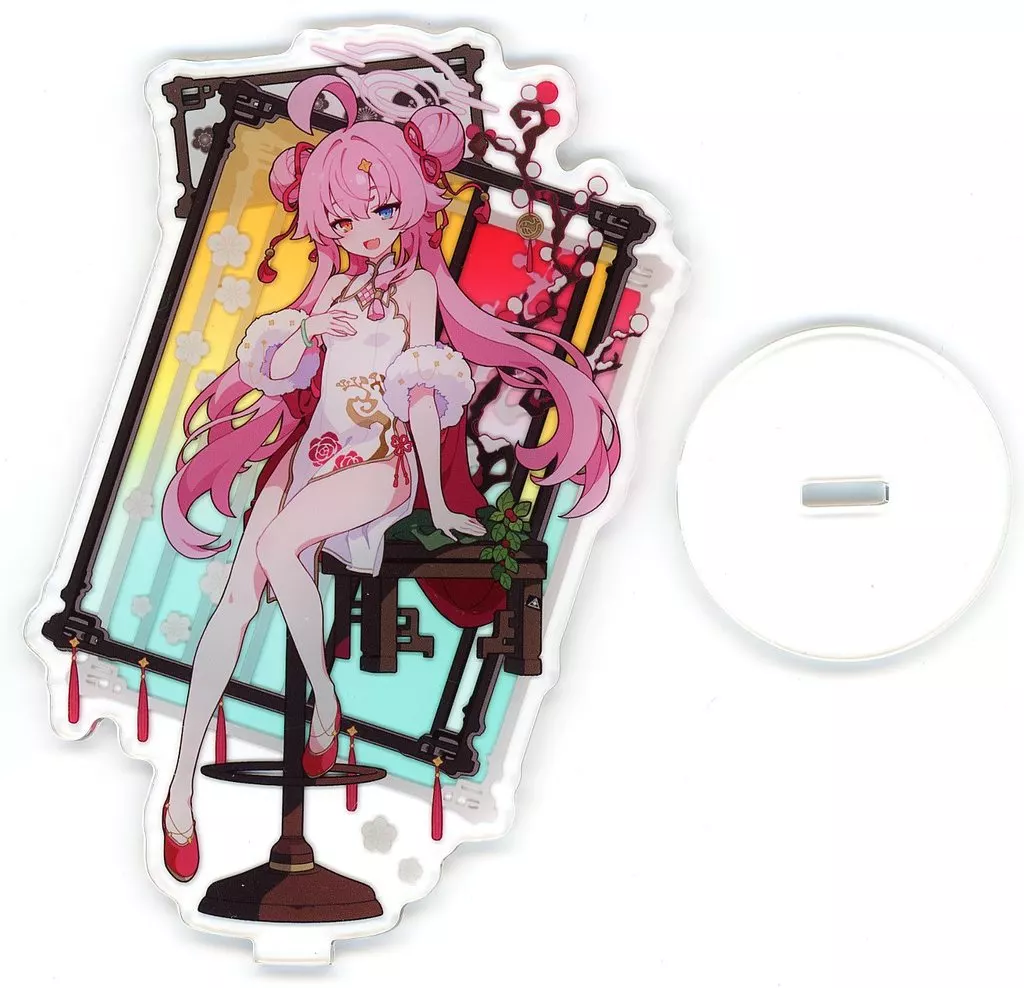 【ブルーアーカイブ】アクリルスタンド チーパオver 小鳥遊ホシノ(ideolo) C105/NEKO WORLDi